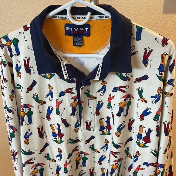 PIVOT SPORT WARE - Best Quality Soft Fabric Golf Shirt - New without Tags - Picture 2 of 6